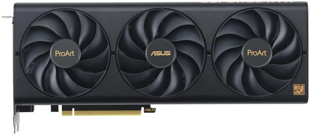 Видеокарта Asus PCI-E 4.0 PROART-RTX4060-O8G NVIDIA GeForce RTX 4060 8192Mb 128 GDDR6 2550/17000 HDMIx1 DPx3 - фото 1 - id-p218811011