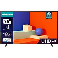 Телевизор LED Hisense 75" 75A6K черный 4K Ultra HD 60Hz DVB-T DVB-T2 DVB-C DVB-S DVB-S2 WiFi Smart TV