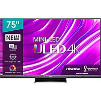 Hisense 75U8HQ Телевизор Mini LED 75'' , Ultra HD, Mini LED, 120Гц, Smart TV (ОС VIDAA U6), Wi-Fi, PCI 3000,