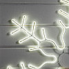 Световой мотив "Снежинка" неоновая 85 cм белая 1080LED, фото 2