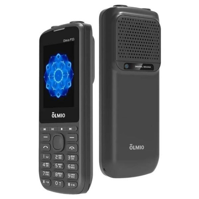 Мобильный телефон Olmio P33 (черный) - фото 1 - id-p220052959