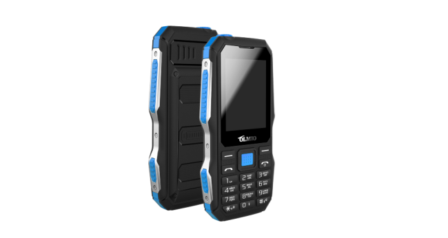Мобильный телефон Olmio X04 (черный-синий) - фото 1 - id-p220052963