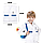 KN636 Игровой набор "Доктор" с халатом, Doctor Theme Playset, фото 6