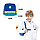 KN636 Игровой набор "Доктор" с халатом, Doctor Theme Playset, фото 7