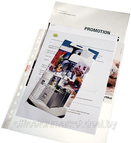 Файл (папка-карман) "Maxi", A4, 25 шт, 100 мкм, прозрачный - фото 1 - id-p219600368