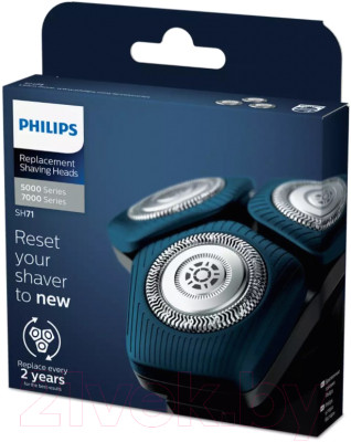 Набор лезвий для электробритвы Philips SH71/50 - фото 4 - id-p220063867