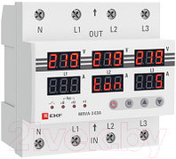 Реле напряжения EKF MRVA-3-63A