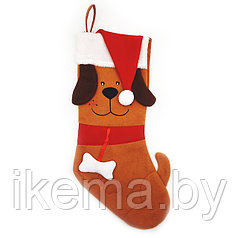 Рождественский носок для подарков (40*20 см.) арт. ТМ40-1