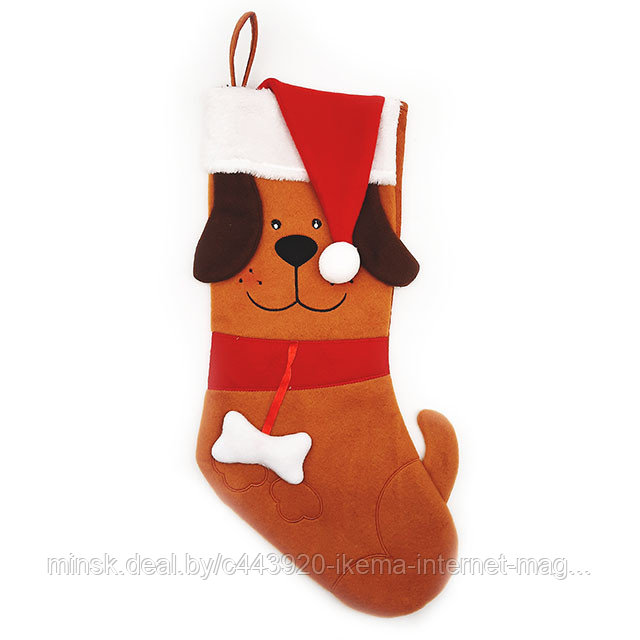 Рождественский носок для подарков (40*20 см.) арт. ТМ40-1 - фото 1 - id-p220072999