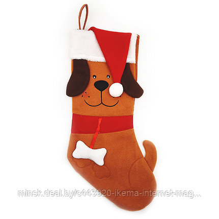 Рождественский носок для подарков (40*20 см.) арт. ТМ40-1, фото 2
