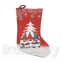 Рождественский носок для подарков (45*25 см.) арт. ТМ45-3