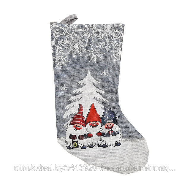 Рождественский носок для подарков (45*25 см.) арт. ТМ45-4 - фото 1 - id-p220073819
