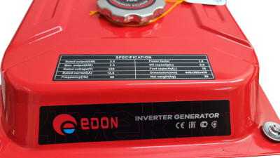 Инверторный генератор Edon PT-4000C - фото 6 - id-p220071593
