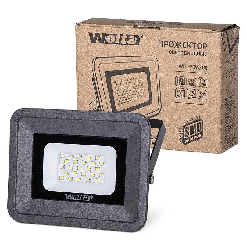 Светодиодный прожектор WOLTA WFL-20W/06 5500K - фото 1 - id-p220073962