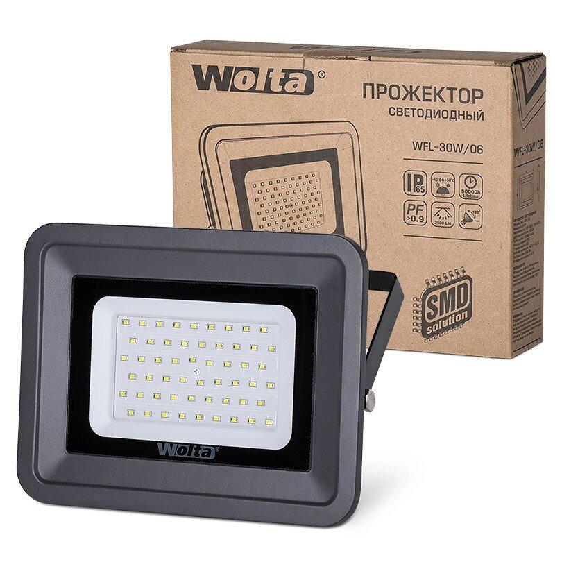 Светодиодный прожектор WOLTA WFL-30W/06 5500K