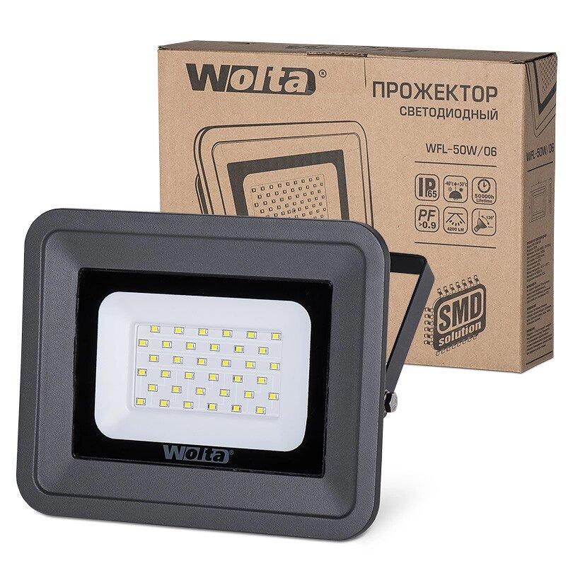 Светодиодный прожектор WOLTA WFL-50W/06 5500K - фото 1 - id-p220073964
