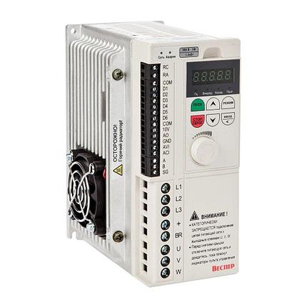 Частотный преобразователь Веспер серии E4-8400 0.75кВт, 220В, фото 2