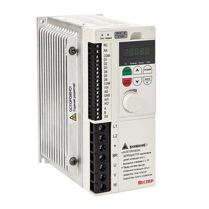 Частотный преобразователь Веспер серии E4-8400 0,75кВт, 380В, фото 2