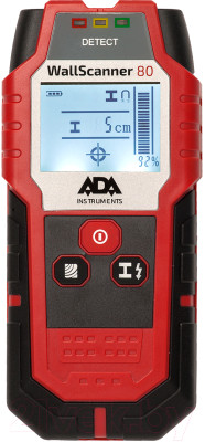 Детектор скрытой проводки ADA Instruments Wall Scanner 80 / A00466 - фото 2 - id-p220076766