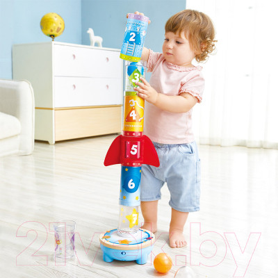 Развивающая игрушка Hape Ракета Движение, счет, цвета / E0387_HP - фото 3 - id-p220076286