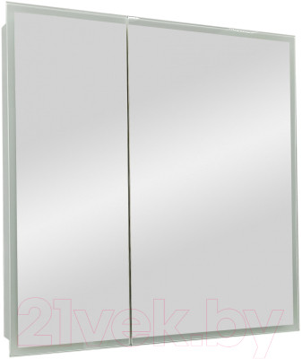 Шкаф с зеркалом для ванной Континент Reflex Led 80x80 - фото 3 - id-p220078256