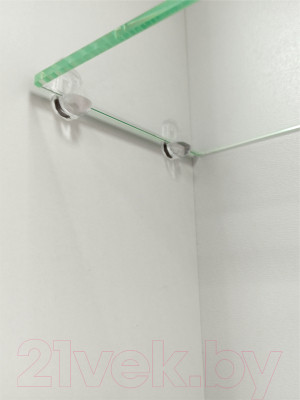 Шкаф с зеркалом для ванной Континент Reflex Led 80x80 - фото 10 - id-p220078256