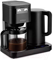 Капельная кофеварка Kitfort 2в1 KT-7143