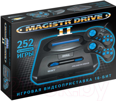 Игровая приставка Sega Magistr Drive 2 252 игры - фото 1 - id-p220082648