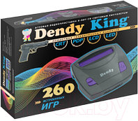Игровая приставка Dendy King 260 игр + световой пистолет