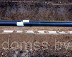 Лента сигнальная Водопровод ЛСВ-200, ширина 200мх250м.п. ЛСВ - Лента сигнальная «Внимание водопровод», белый - фото 3 - id-p220088695