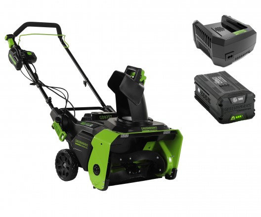 Аккумуляторный Снегоуборщик снегоуборочная машина Greenworks GD82ST 82В ...