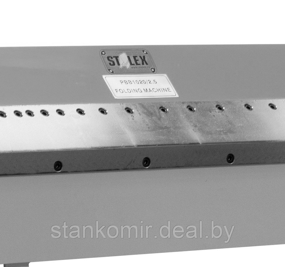 Станки листогибочные сегментные STALEX PBB 1020/2.5 - фото 3 - id-p96719210