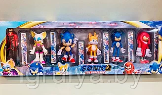 Набор фигурок героев Соник (Sonic), 6 героев арт. В9284-6