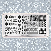 Пластина для стемпинга Go! Stamp 268 Million Snowflakes