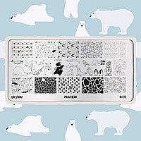 Пластина для стемпинга Go! Stamp 272 Polar Bear