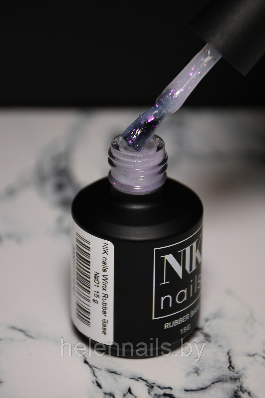 NIK Nails Rubber Base Winx 01 15мл - фото 1 - id-p220094907