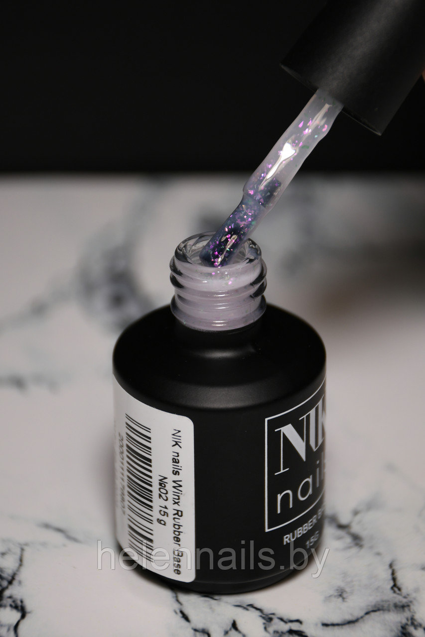 NIK Nails Rubber Base Winx 02 15мл - фото 1 - id-p220094911