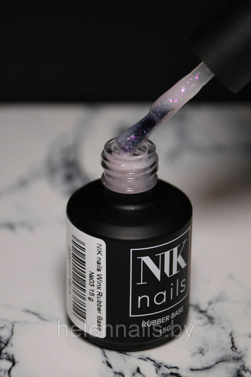 NIK Nails Rubber Base Winx 03 15мл - фото 1 - id-p220094913