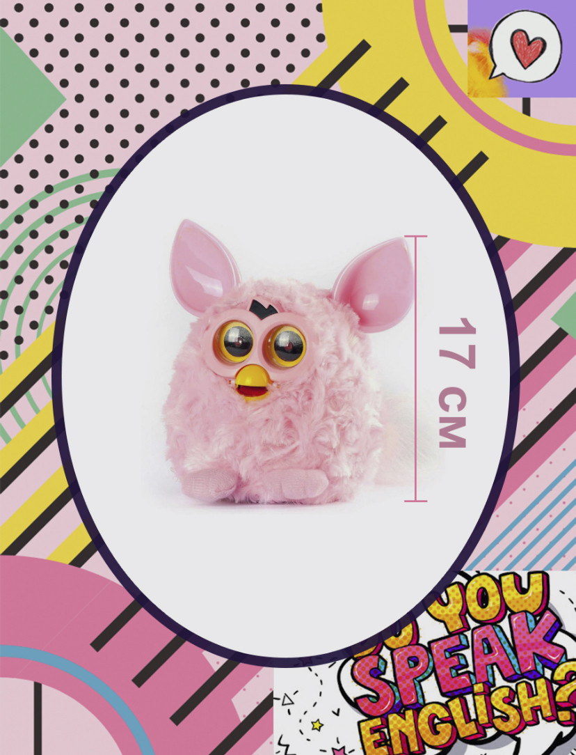 Ферби Furby игрушка интерактивная ( интерактивный питомец ) по кличке Пикси со светом и звуком - фото 5 - id-p117753011