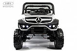 Детский электромобиль RiverToys Mercedes-Benz Unimog Concept P555BP 4WD (серебристый глянец) полноприводный, фото 2