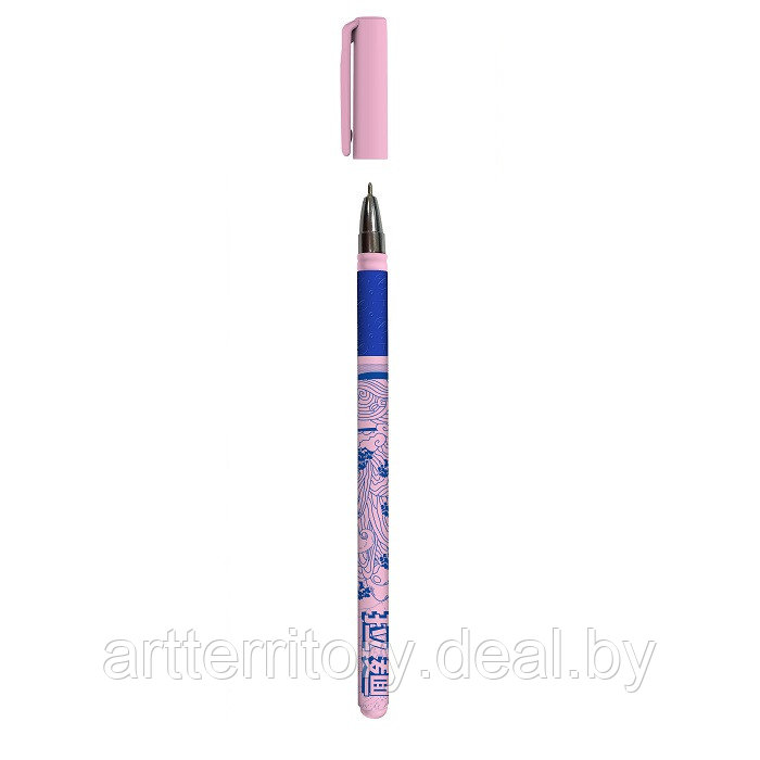 Ручка шариковая Lorex SO RAMENTIC, на масляной основе, синий, 0,5 мм, 14 см - фото 3 - id-p220101967