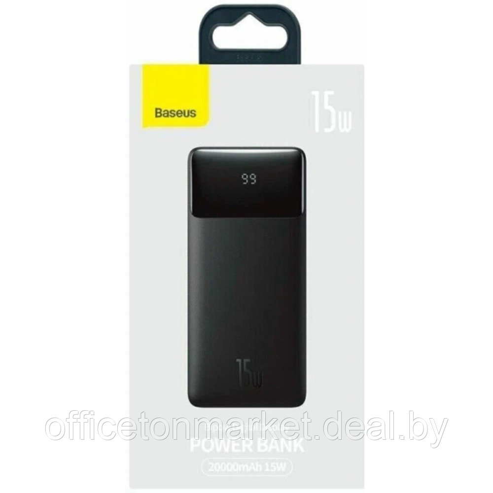 Внешний аккумулятор Baseus "PPBD050101", 20000 mAh, черный - фото 4 - id-p219042803