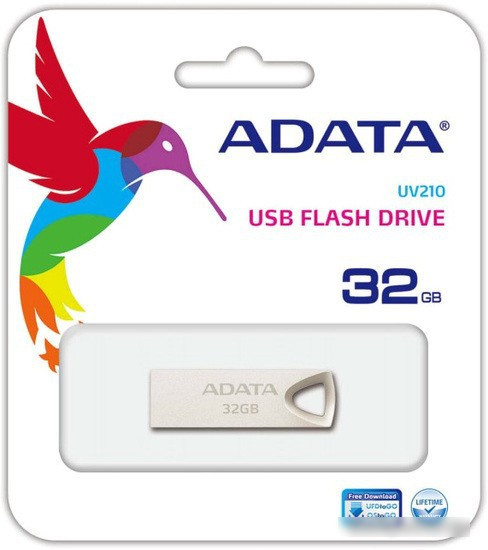 USB Flash A-Data UV210 32GB [AUV210-32G-RGD] - фото 4 - id-p220103458