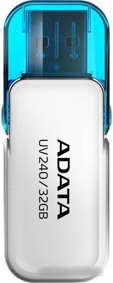 USB Flash A-Data UV240 32GB (белый) - фото 1 - id-p220103459