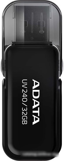 USB Flash A-Data UV240 32GB (черный) - фото 1 - id-p220103460