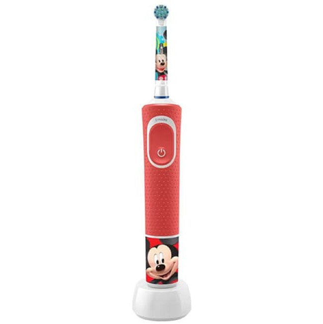 Электрическая детская зубная щетка Oral-B Vitality Kids Mickey D100.413.2K - фото 3 - id-p220102071