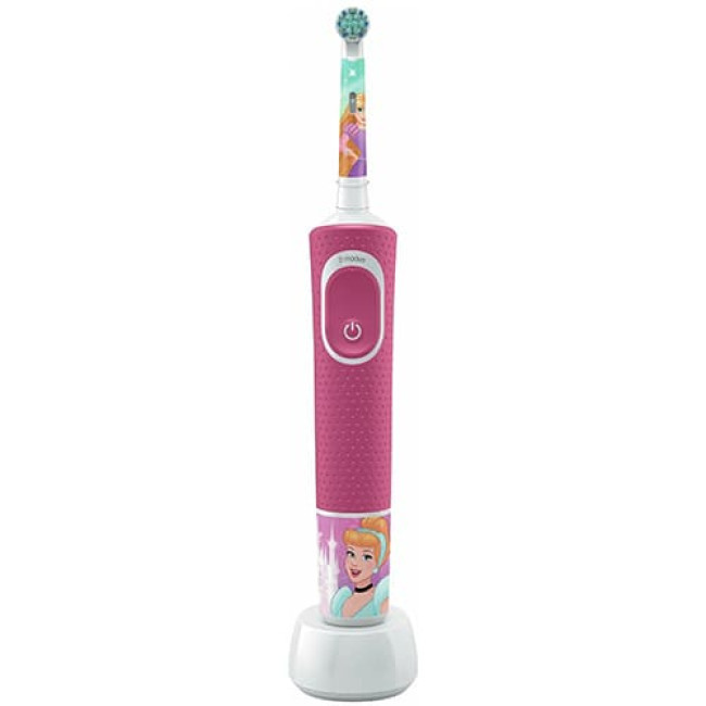 Электрическая детская зубная щетка Oral-B Vitality Kids Princess D100.413.2K - фото 2 - id-p220102072