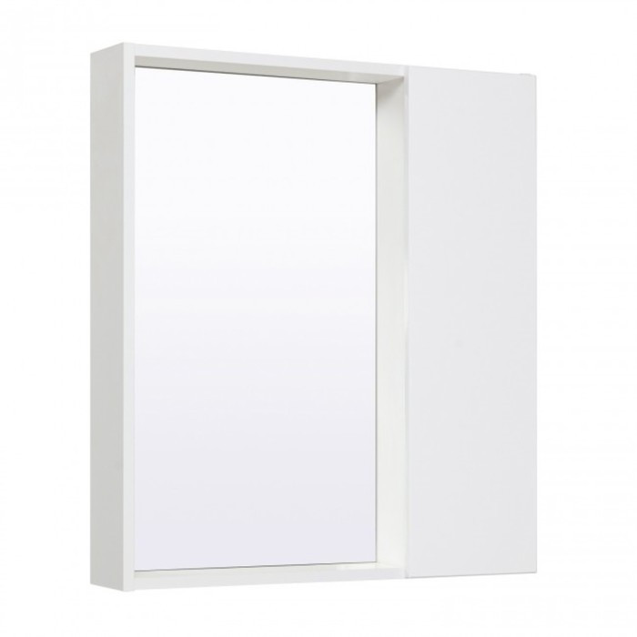 Шкаф-зеркало "Манхэттен 65" белый, универсальный - фото 1 - id-p220106801
