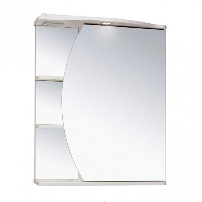 Зеркало-шкаф "Линда 60" правый 24 х 60 х 75 см - фото 1 - id-p220106825