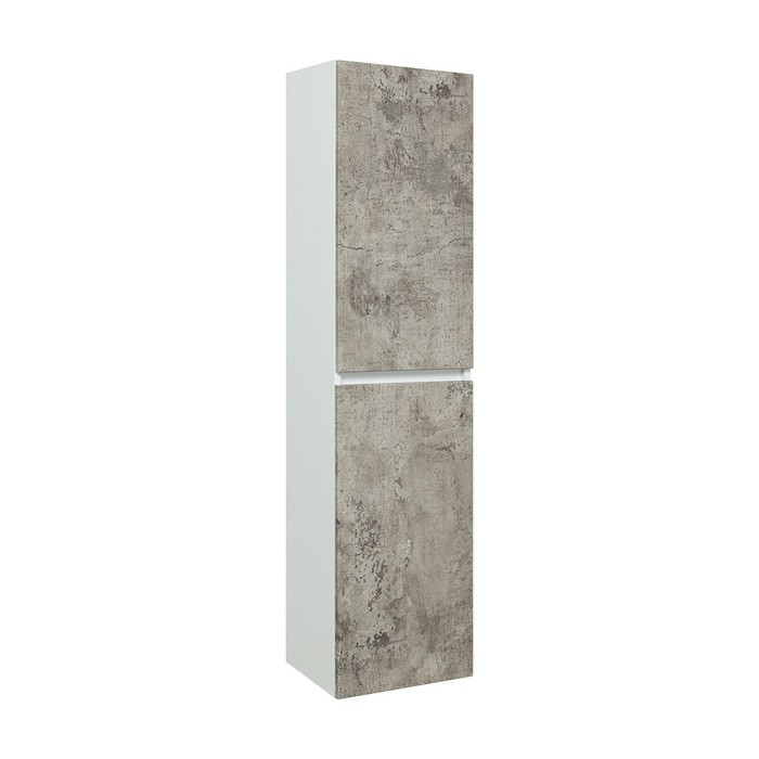 Пенал "Манхэттен 35" серый бетон, подвесной, универсальный - фото 1 - id-p220106855